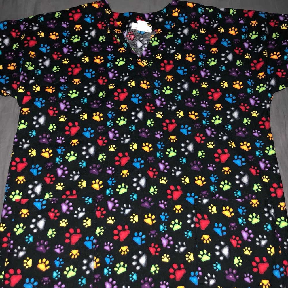 Mad About Scrubs top Small